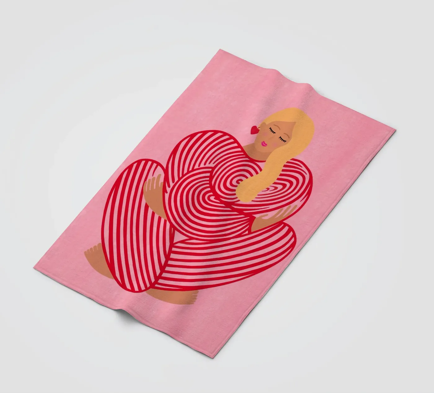 Selflove Fleecedecke von datemyart