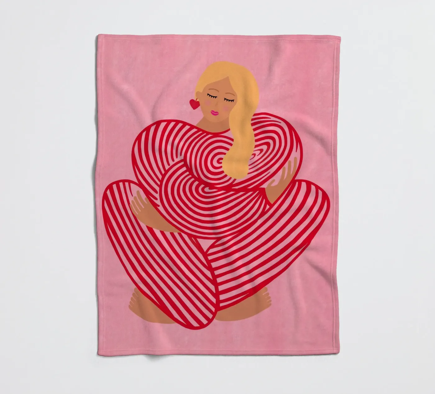 Selflove Fleecedecke von datemyart