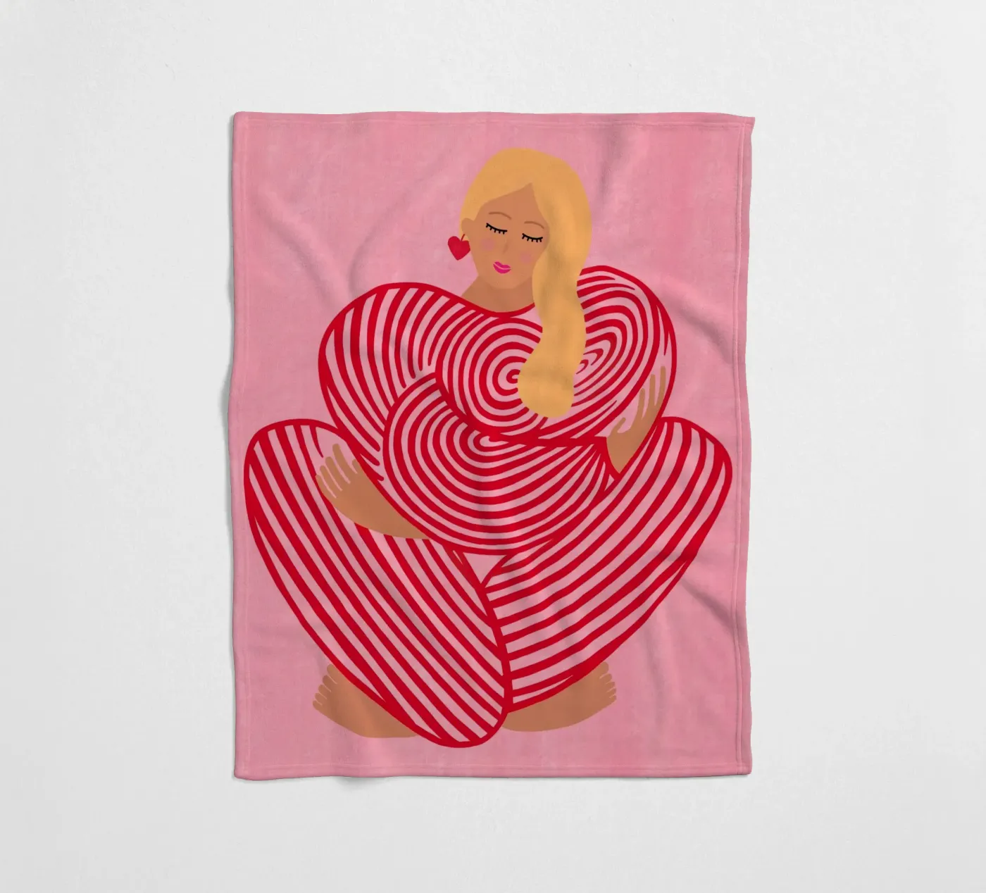 Selflove Fleecedecke von datemyart