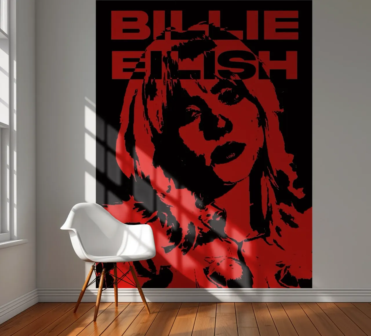 Billie Eilish Fototapete von vanhesling