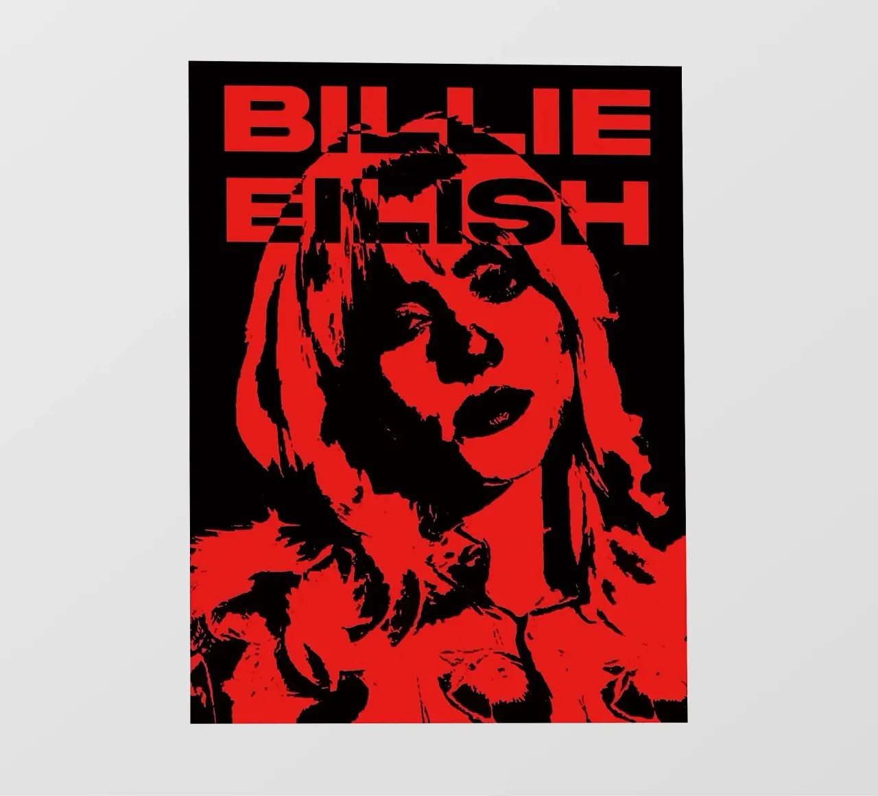 Billie Eilish Fototapete von vanhesling