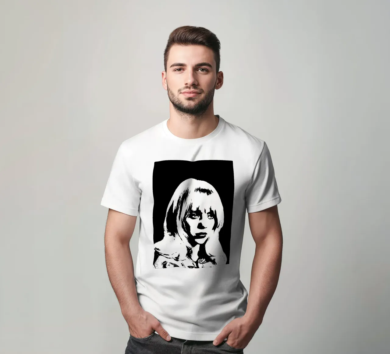 Billie Eilish t-shirt da vanhesling
