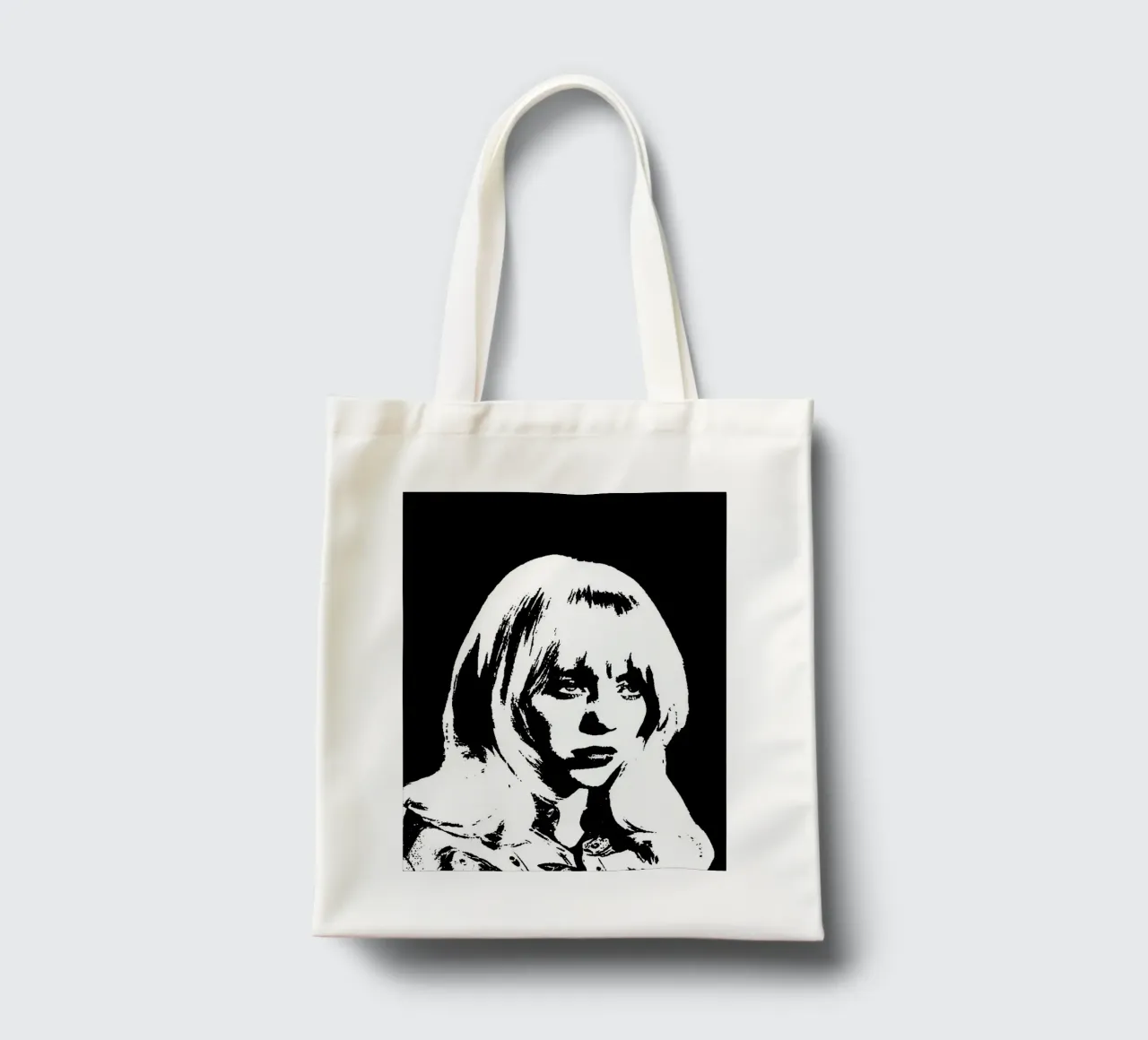 Billie Eilish tote bag by vanhesling