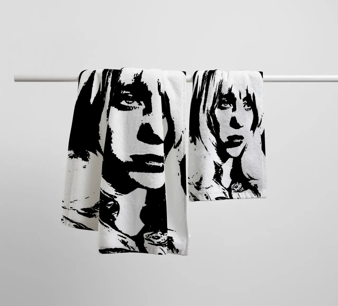 Billie Eilish asciugamano da bagno da vanhesling