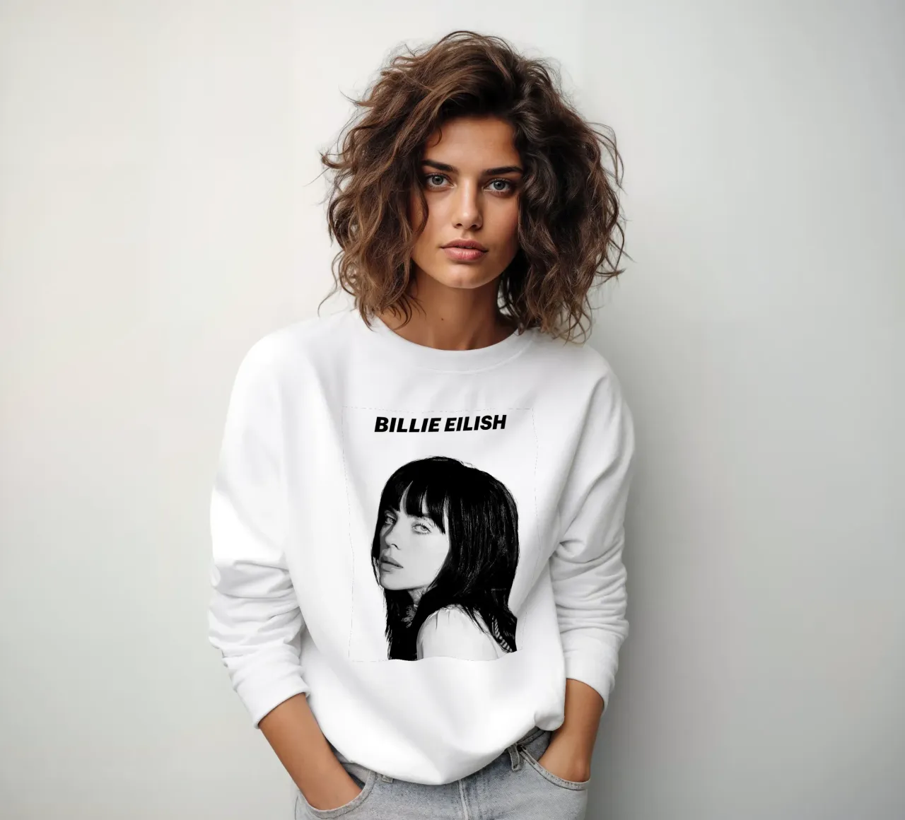 Billie Eilish felpa da vanhesling