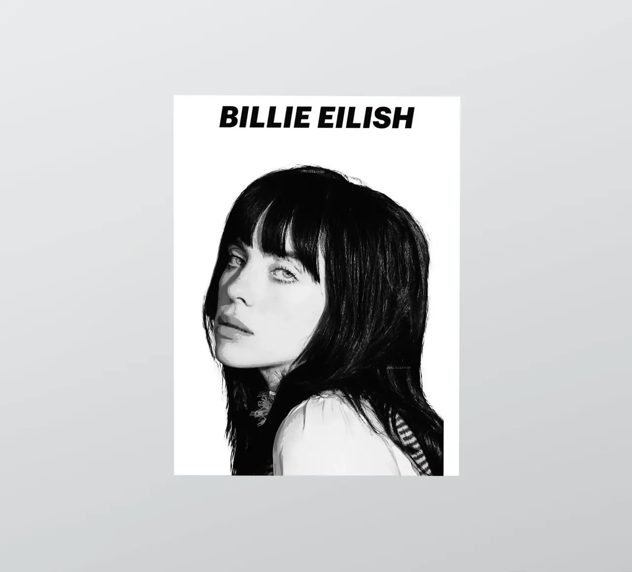 Billie Eilish sticker by vanhesling
