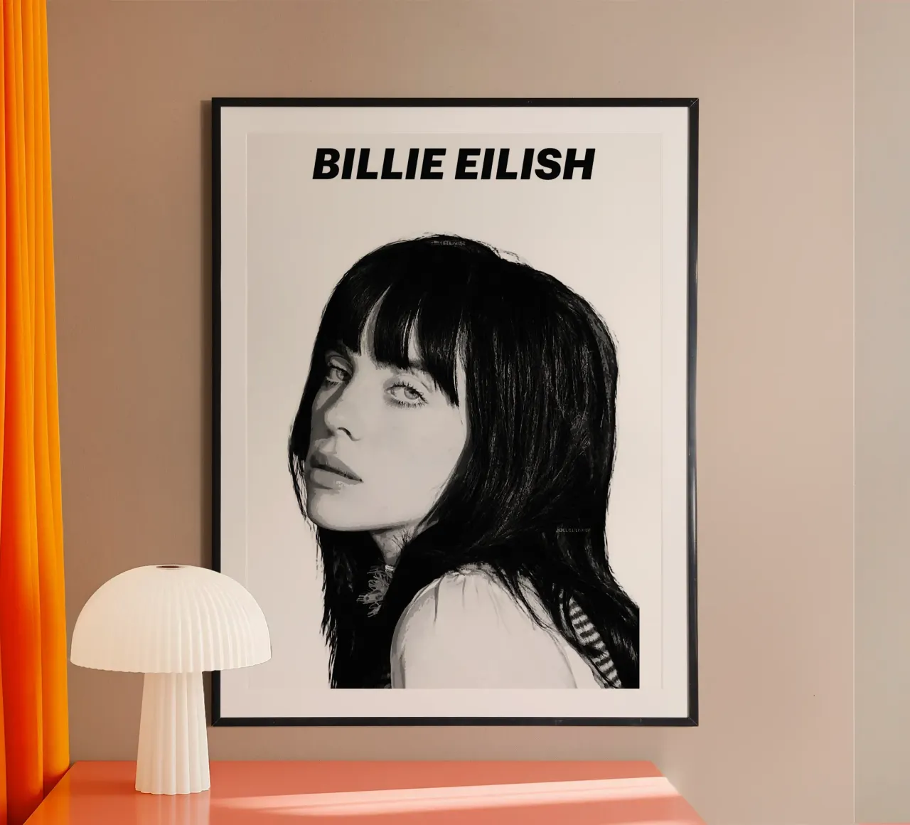Billie Eilish hahnemühle van vanhesling
