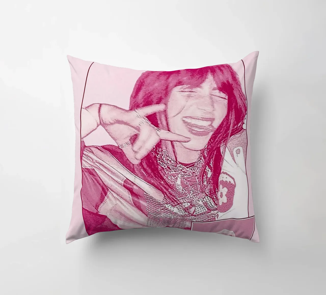 Billie Eilish cuscino da vanhesling