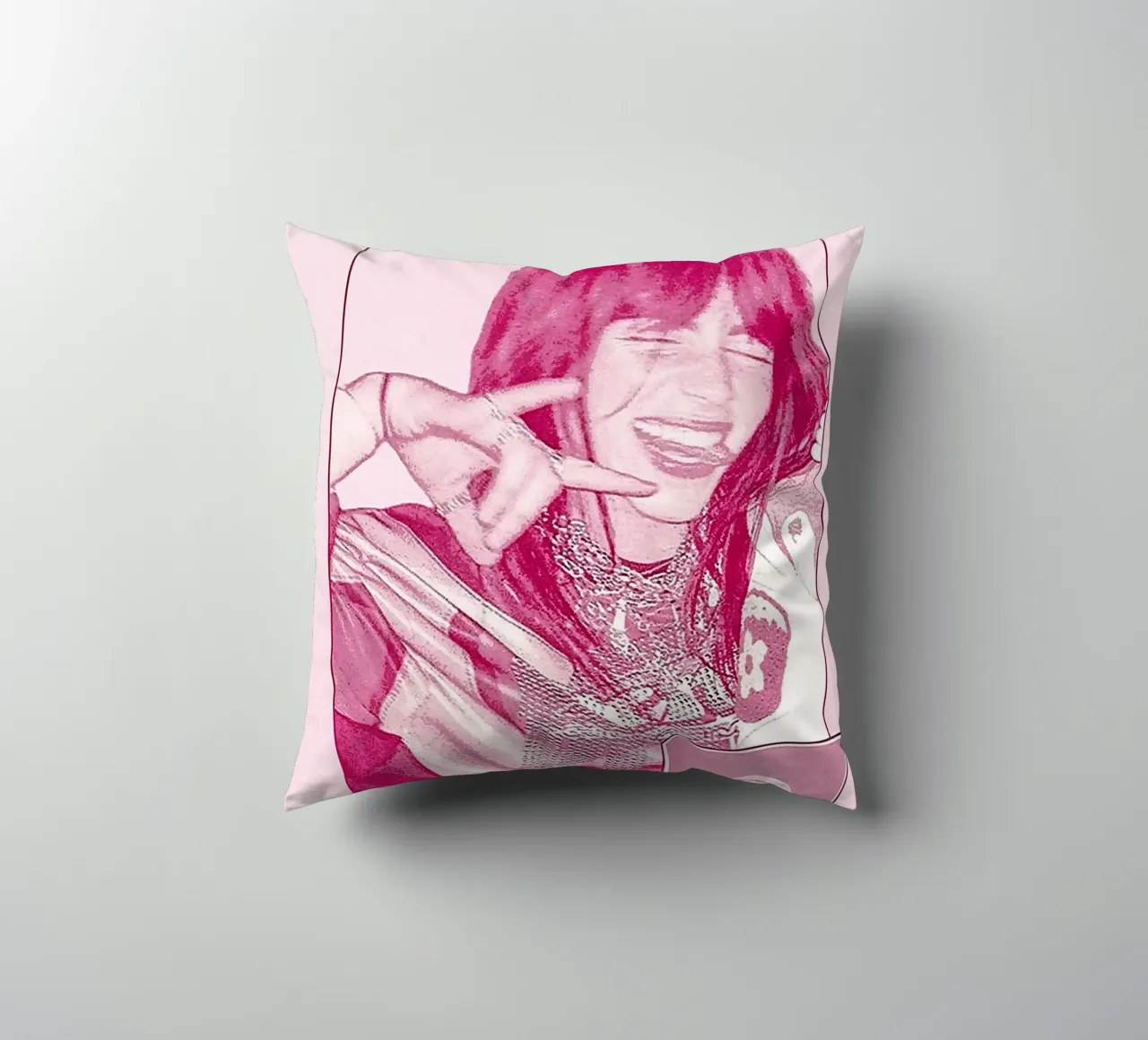 Billie Eilish cuscino da vanhesling