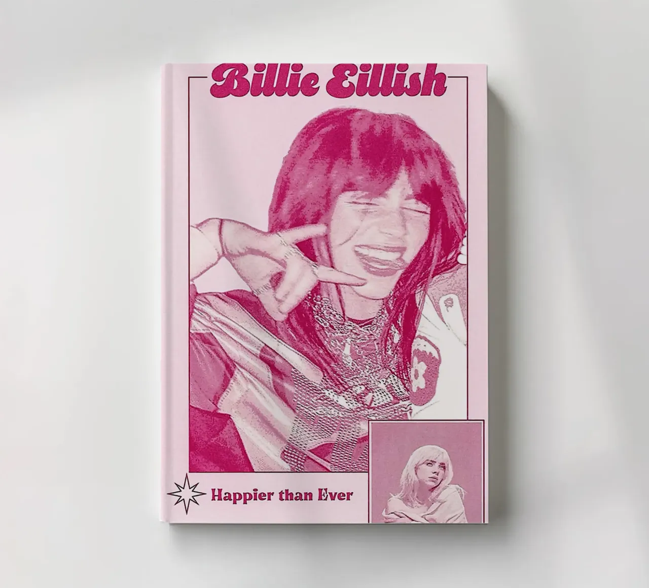 Billie Eilish notebook by vanhesling