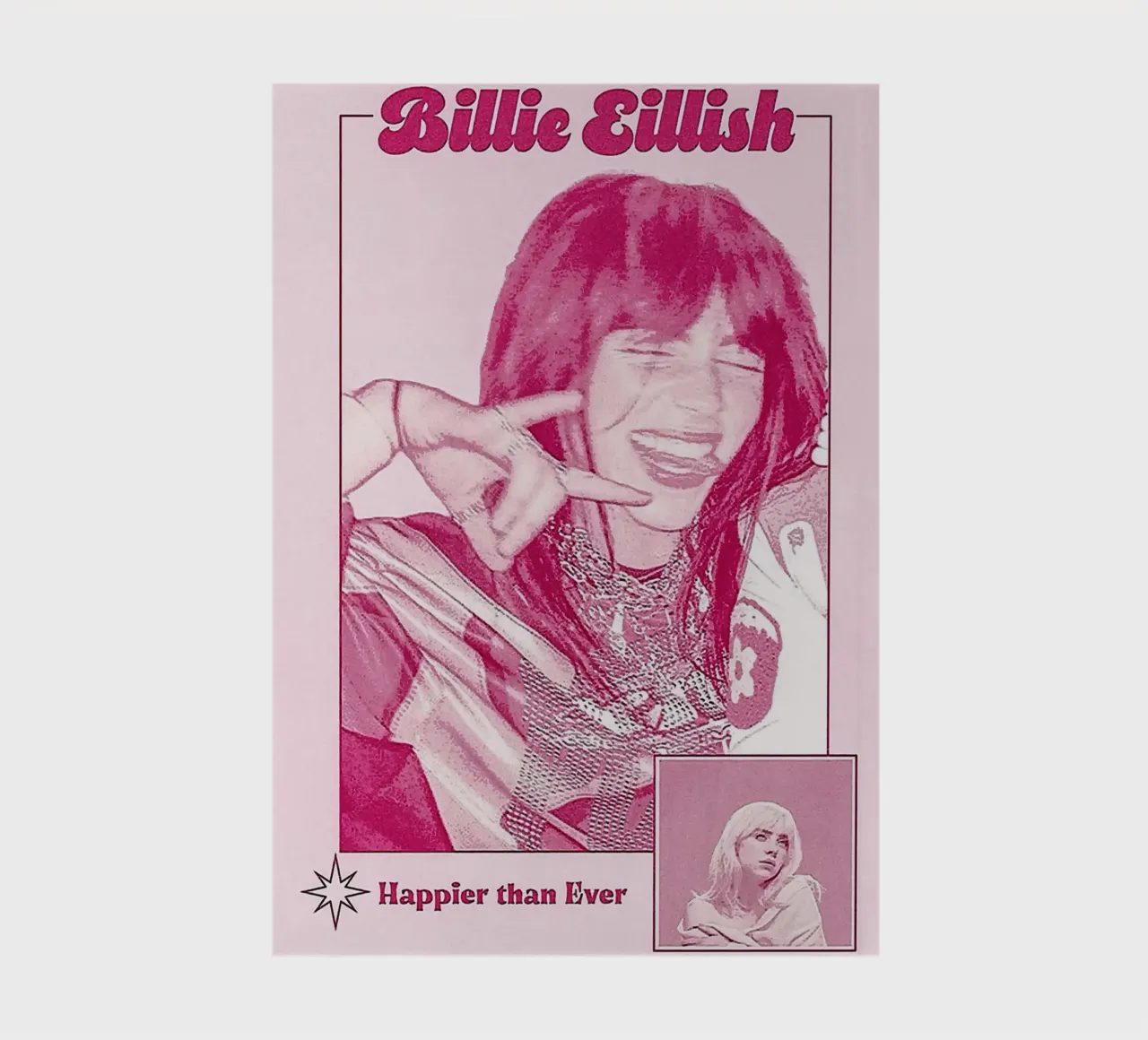 Billie Eilish notebook by vanhesling