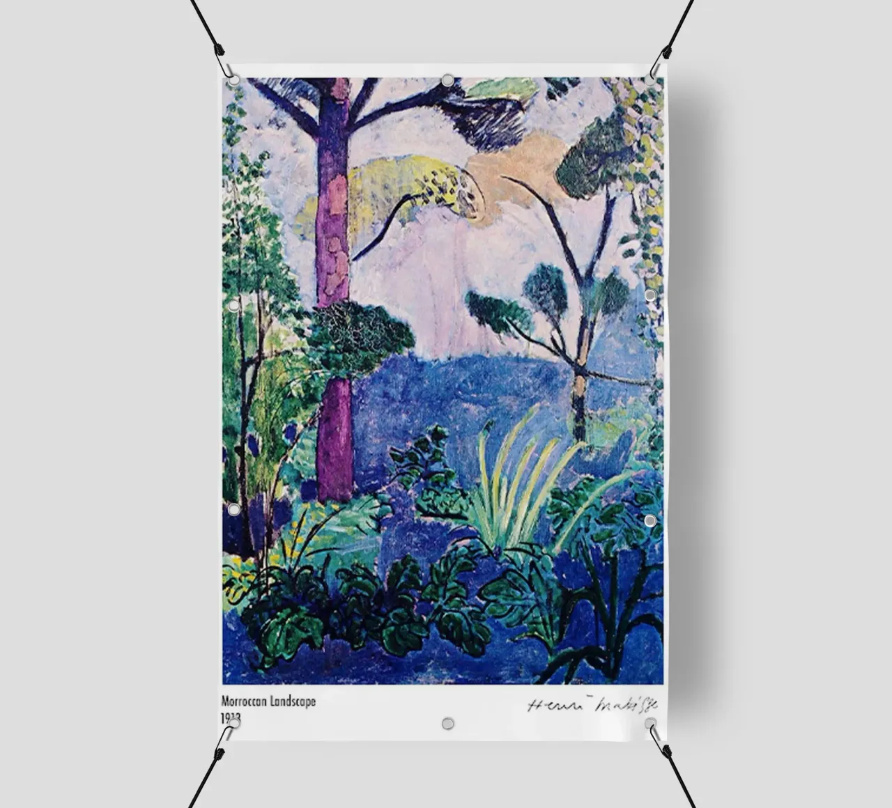 plant trees pvc cover by sazkia art