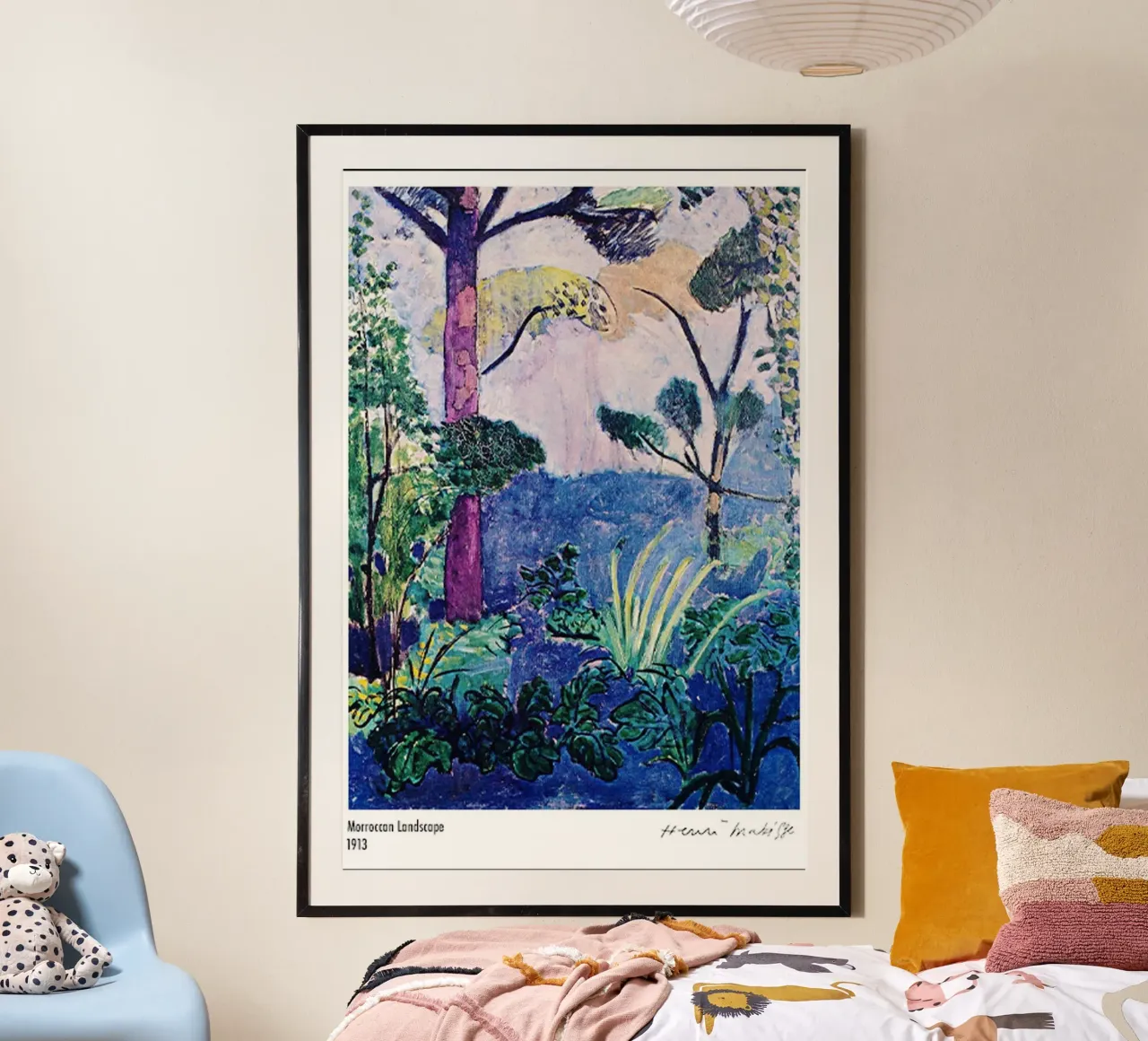 plant trees poster by sazkia art