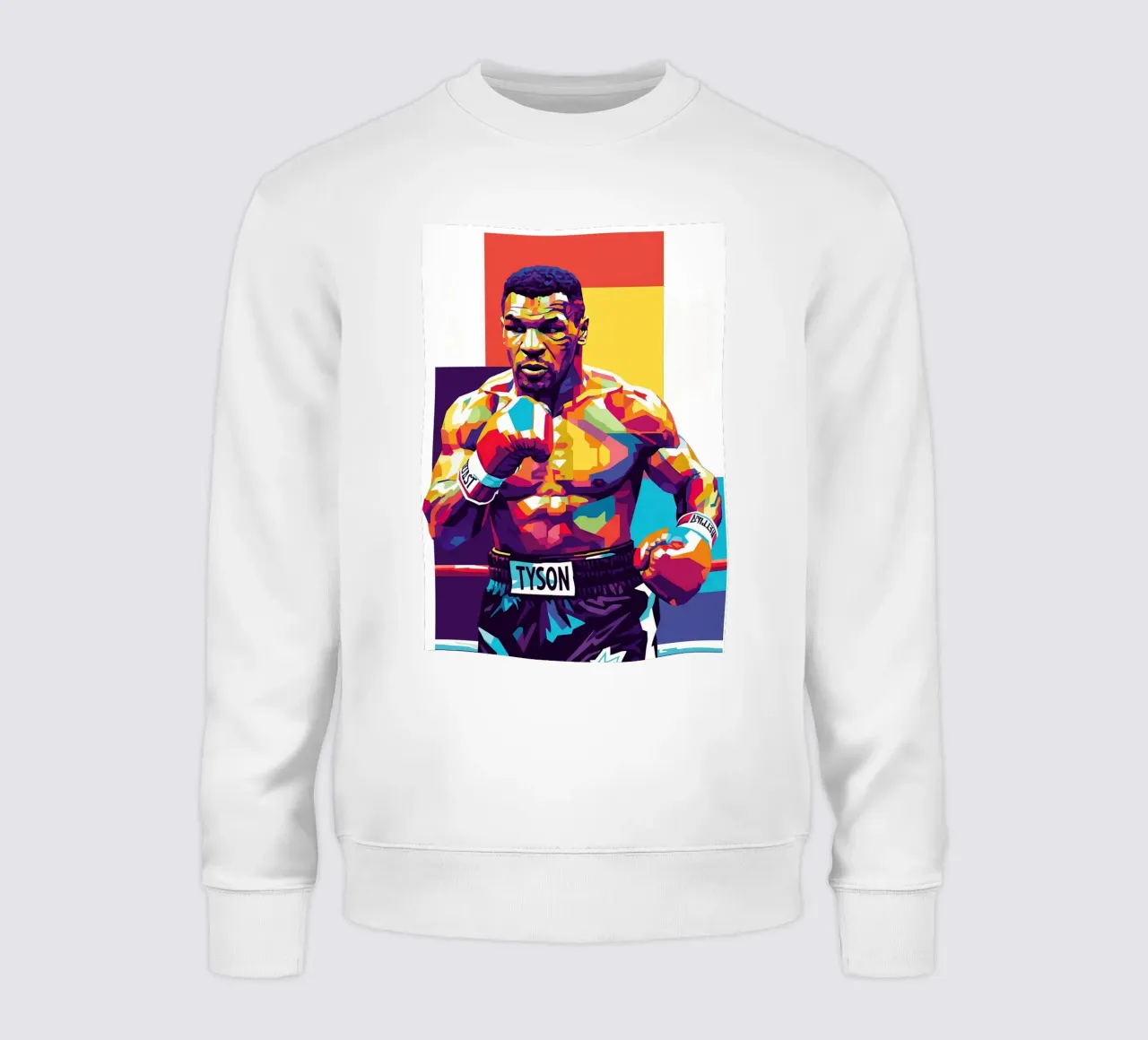 Mike Tyson WPAP art style sweatshirt by Hantamrata