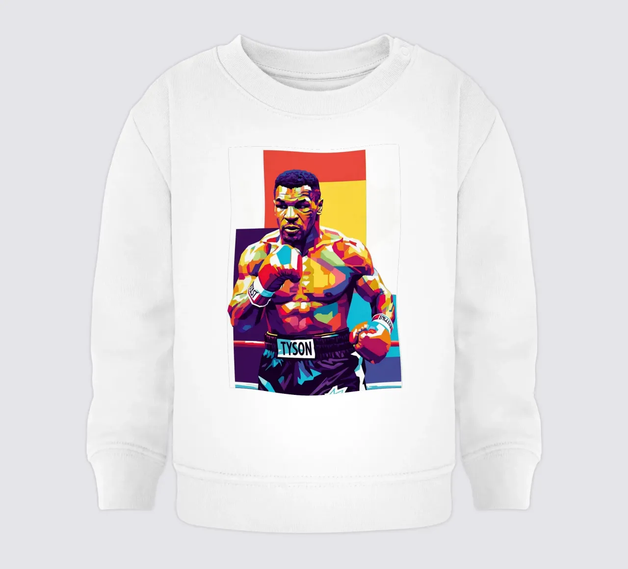 Mike Tyson WPAP art style felpa neonato da Hantamrata