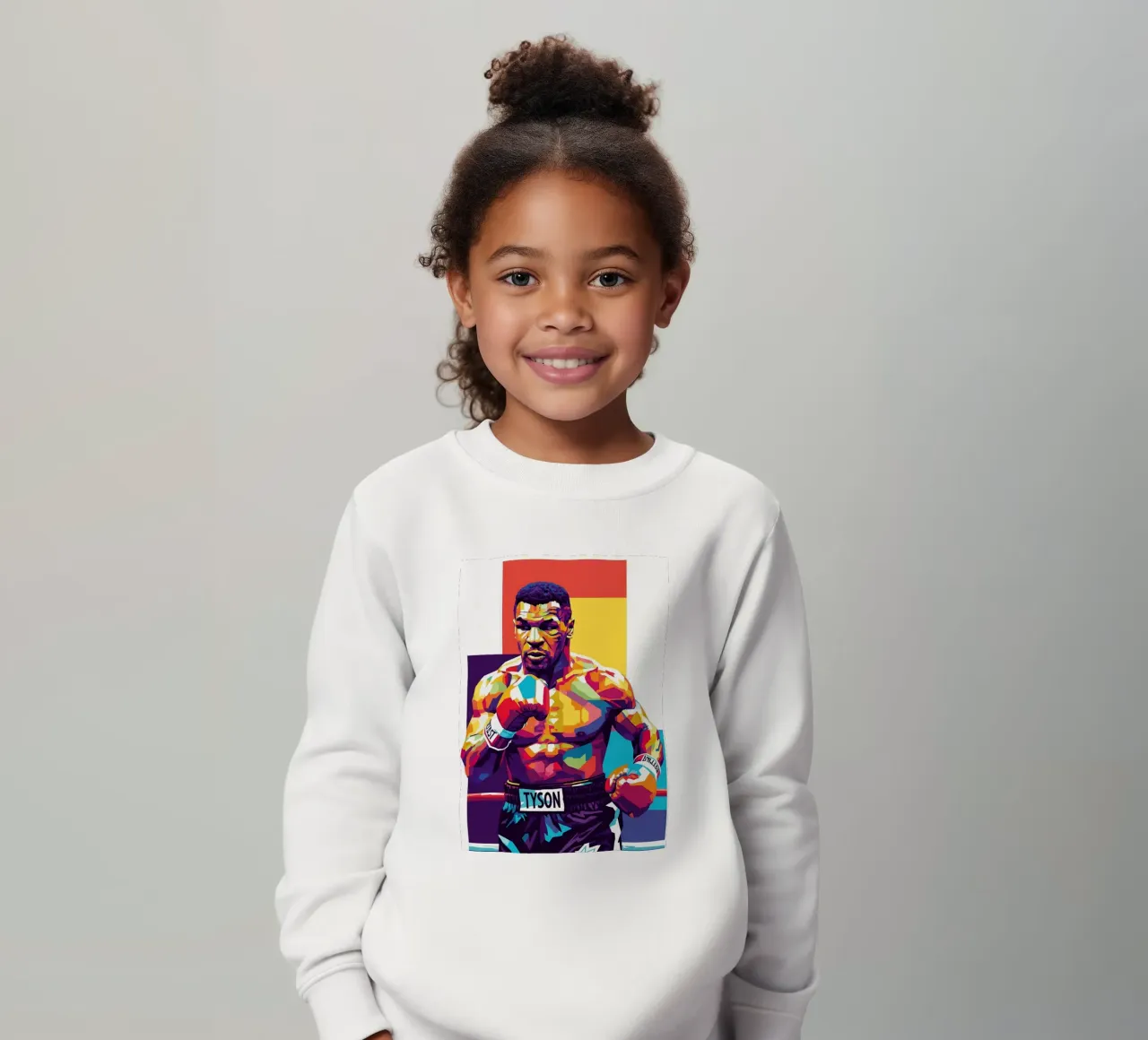 Mike Tyson WPAP art style felpa bambino da Hantamrata