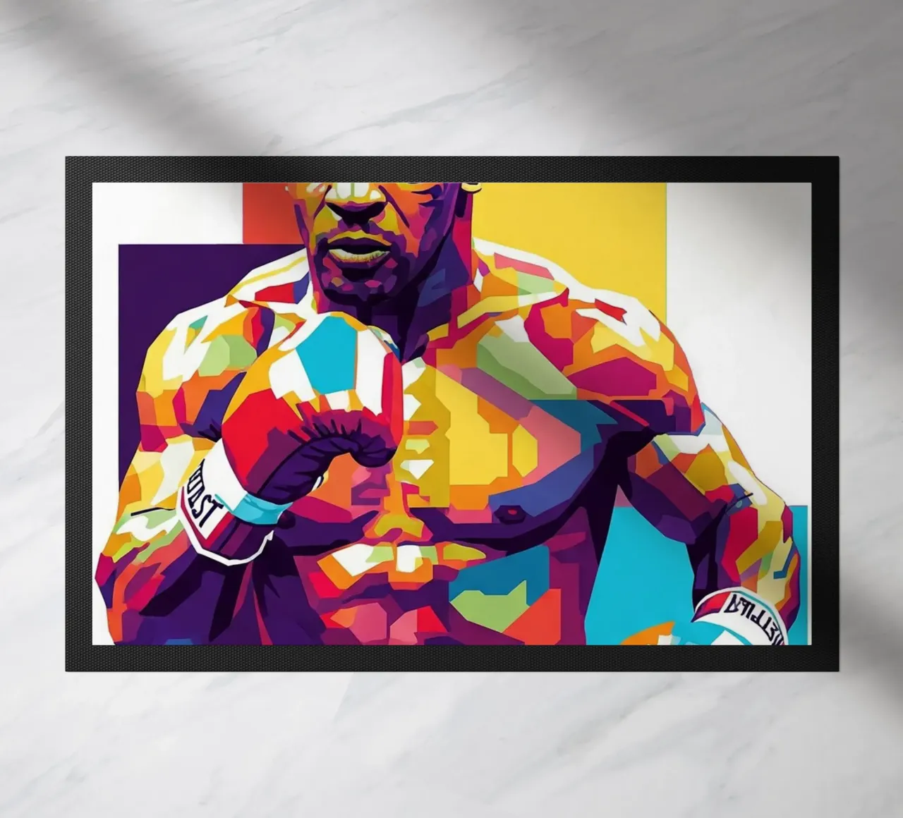 Mike Tyson WPAP art style zerbino da Hantamrata