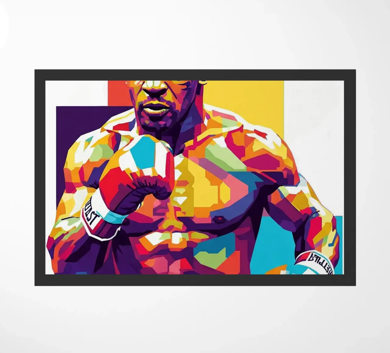 Mike Tyson WPAP art style zerbino da Hantamrata