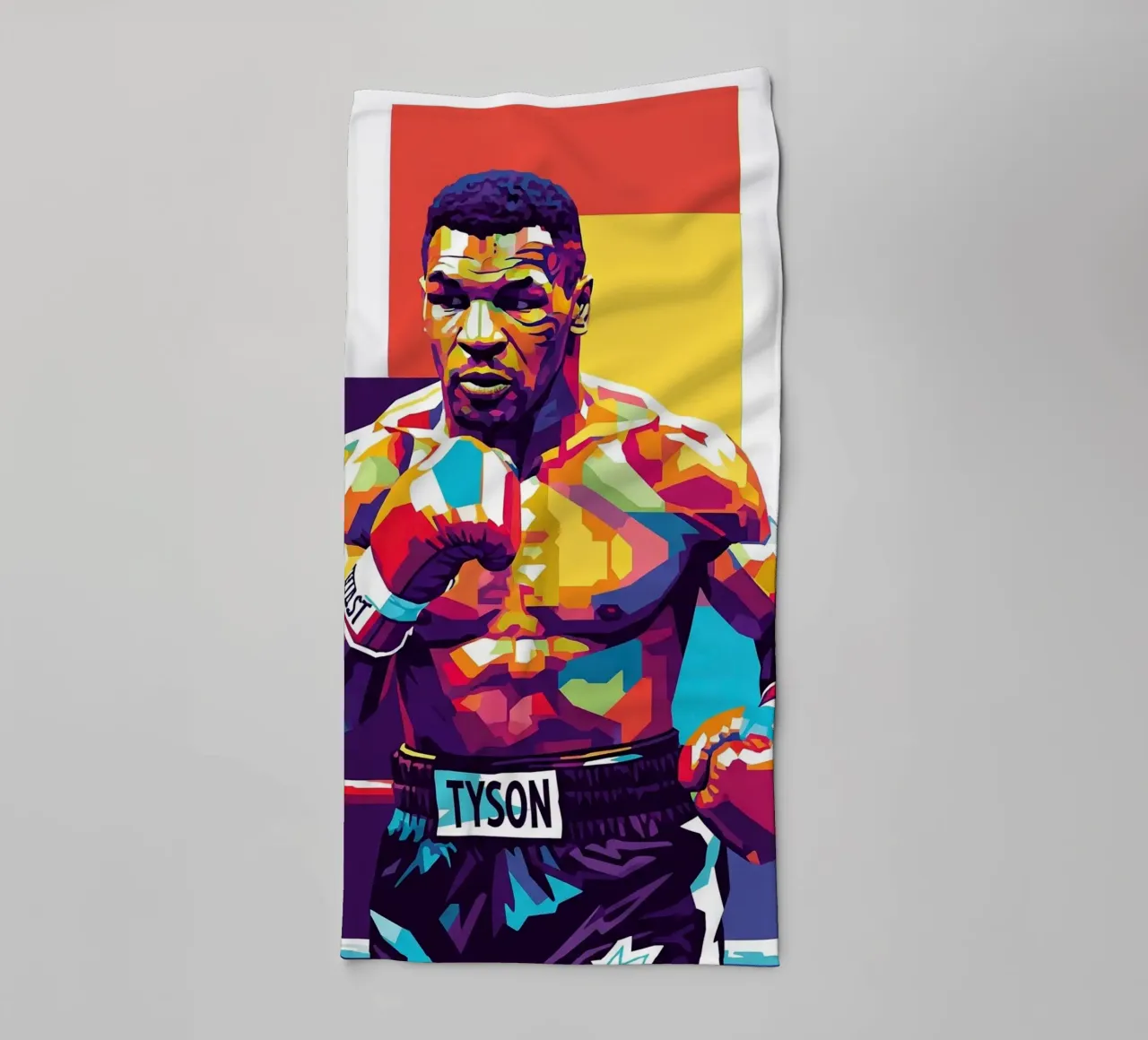 Mike Tyson WPAP art style asciugamano da bagno da Hantamrata