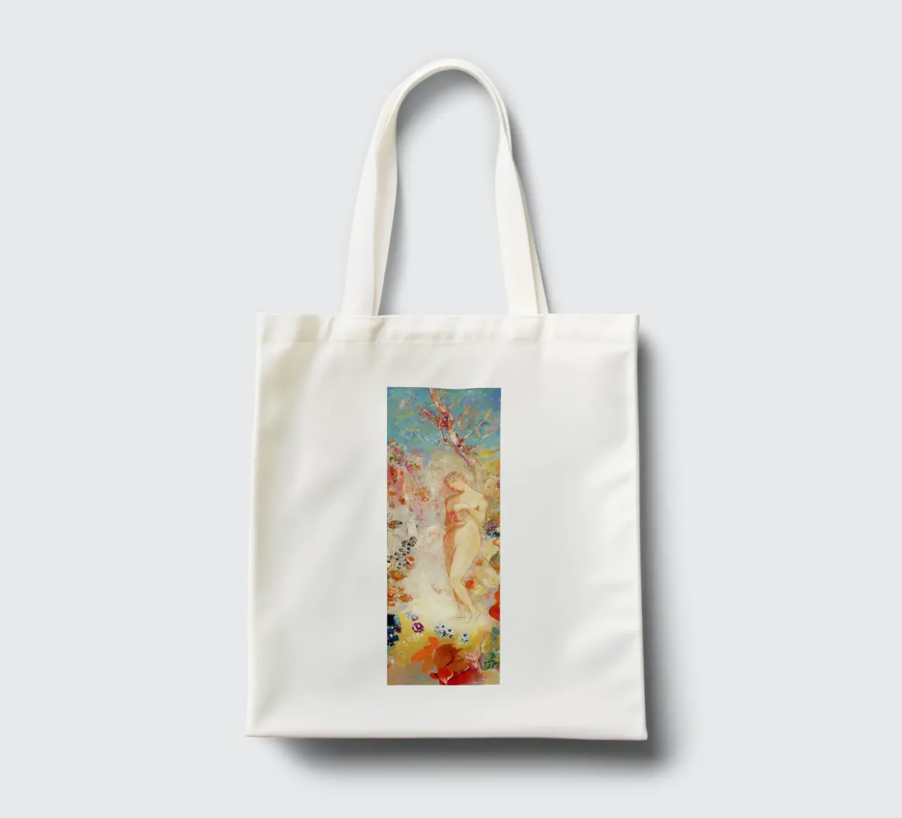 Pandora (1914) di Odilon Redon borsa in juta da Mostly Pink