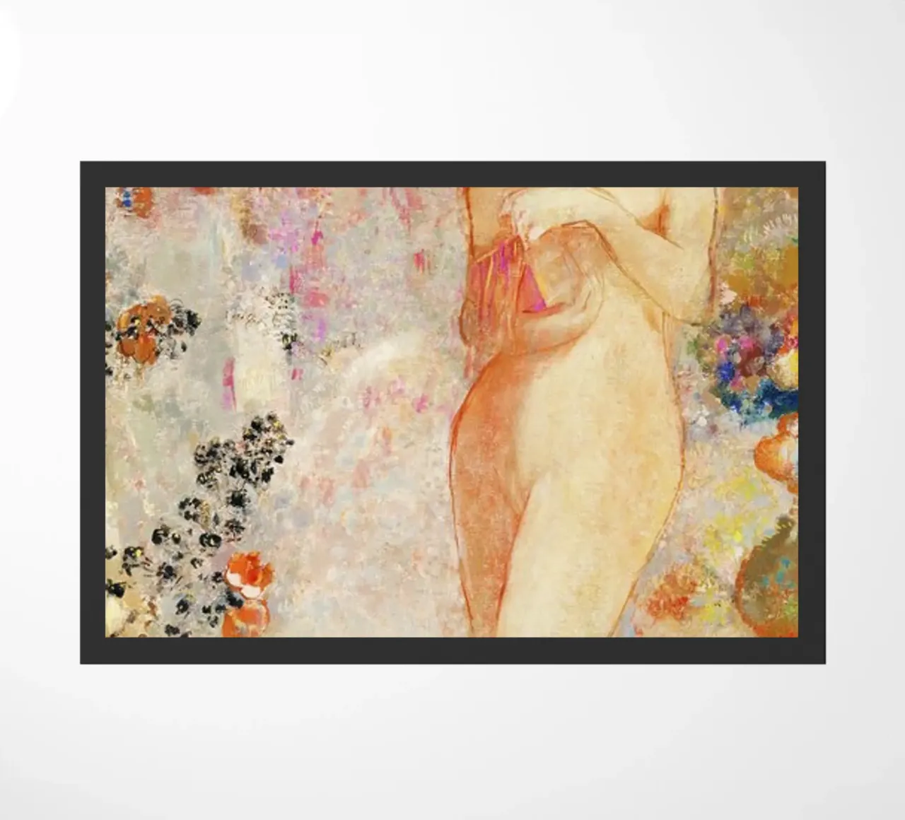 Pandora (1914) di Odilon Redon zerbino da Mostly Pink