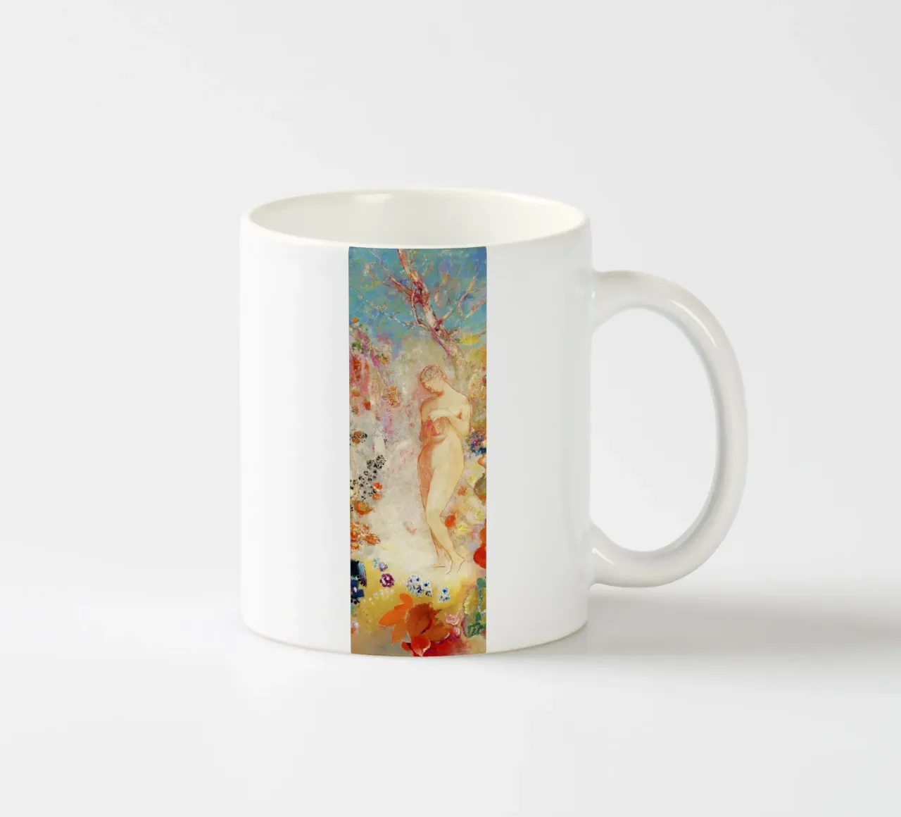 Pandora (1914) di Odilon Redon tazza in ceramica da Mostly Pink