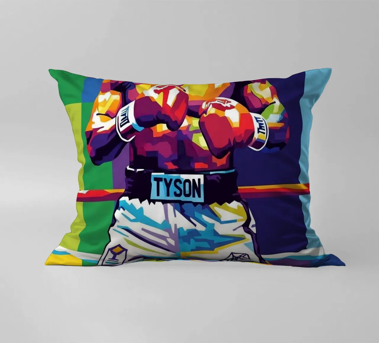 Mike Tyson art cuscino da Hantamrata