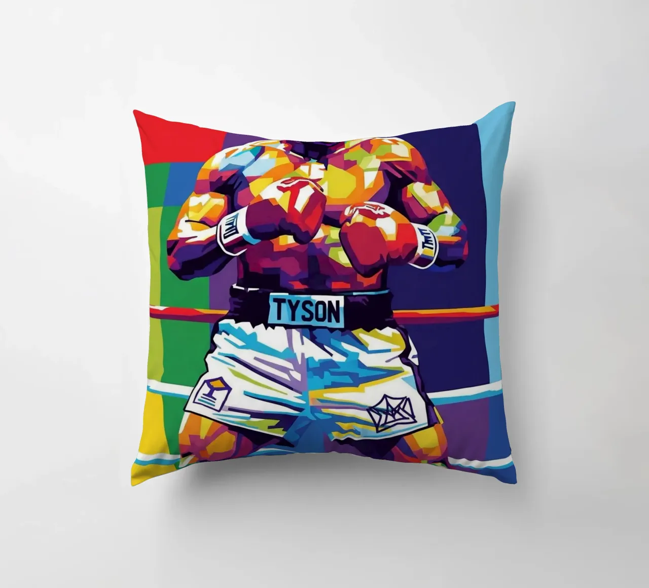 Mike Tyson art cuscino da Hantamrata