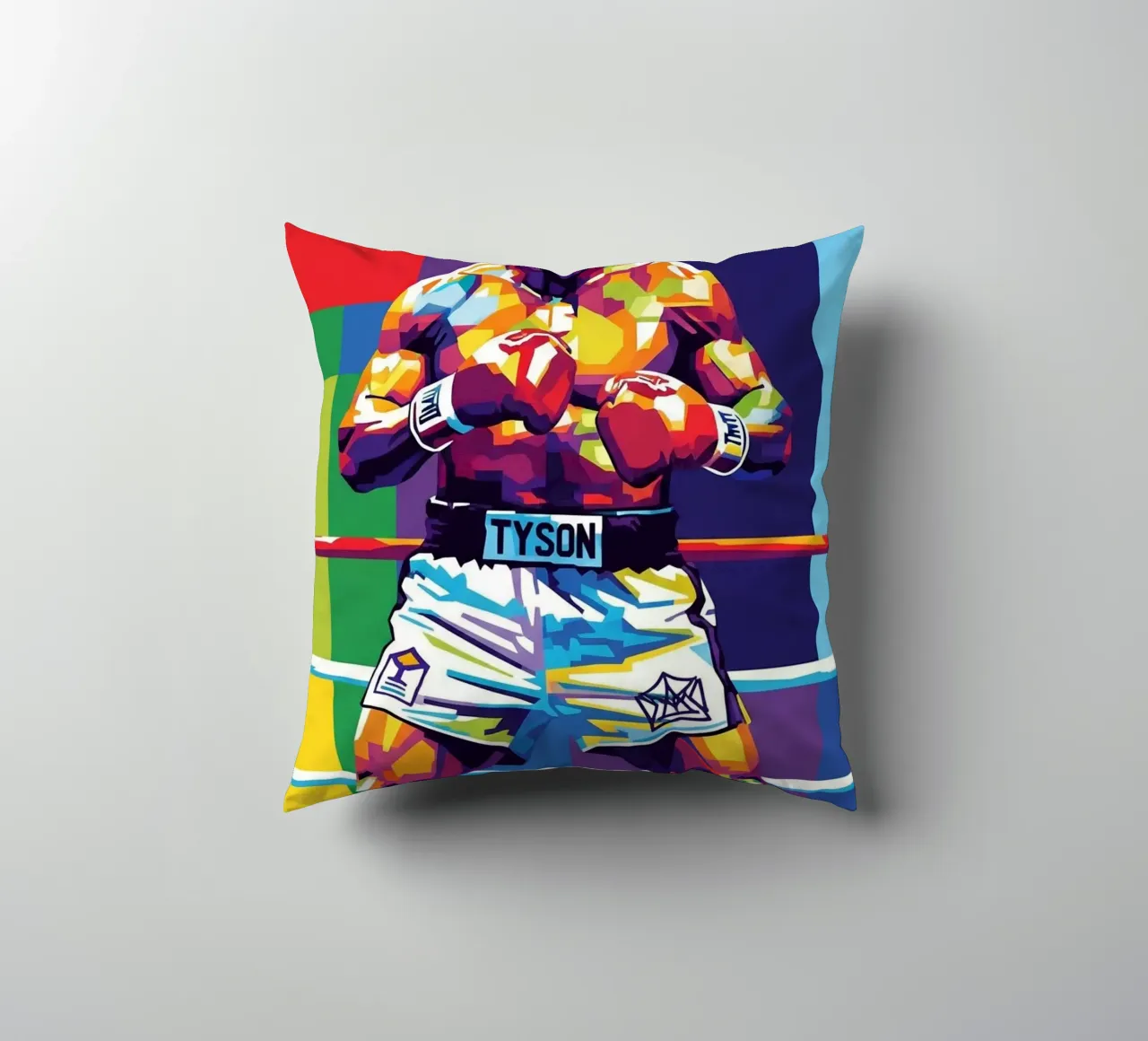 Mike Tyson art cuscino da Hantamrata