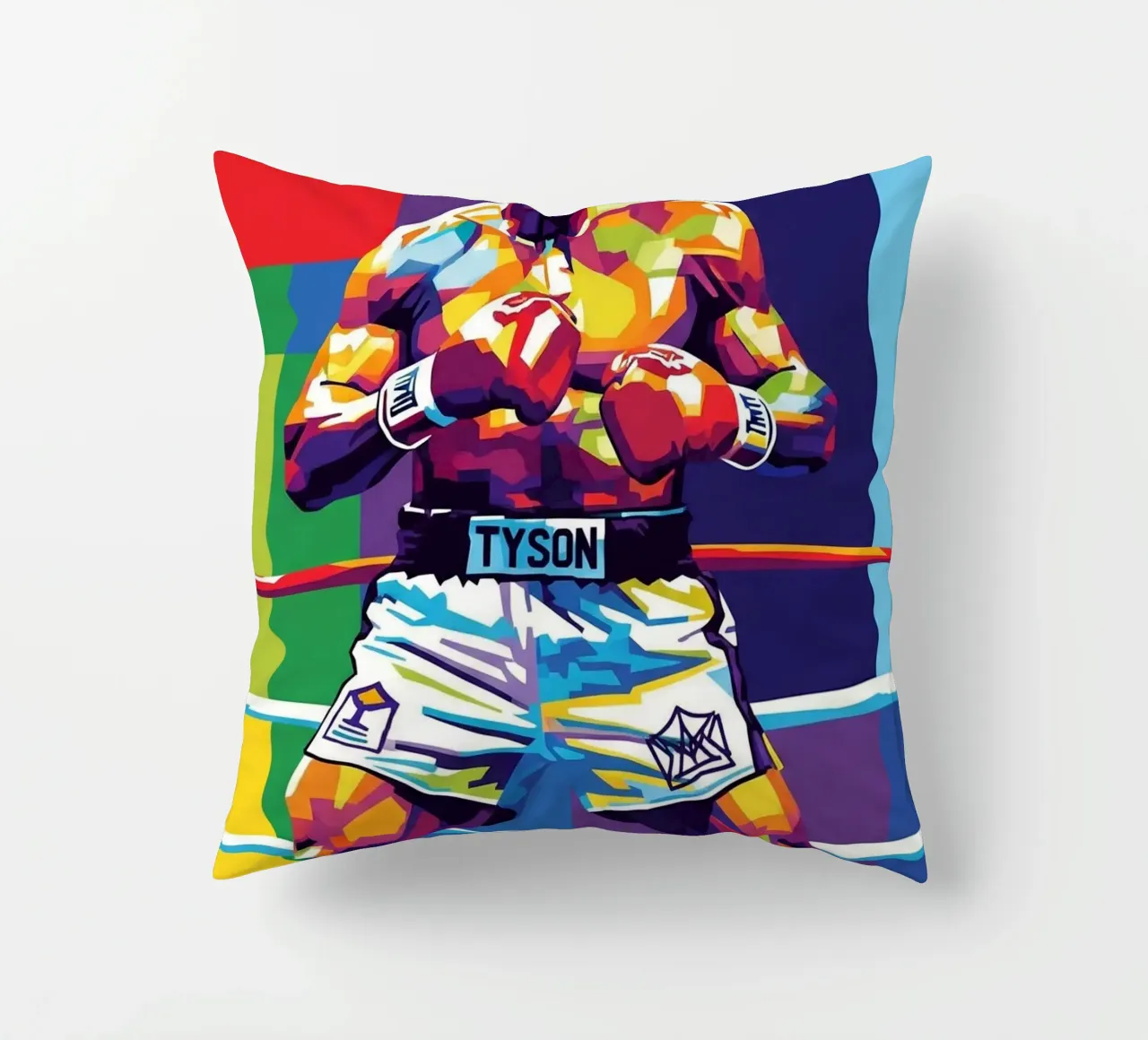 Mike Tyson art cuscino da Hantamrata
