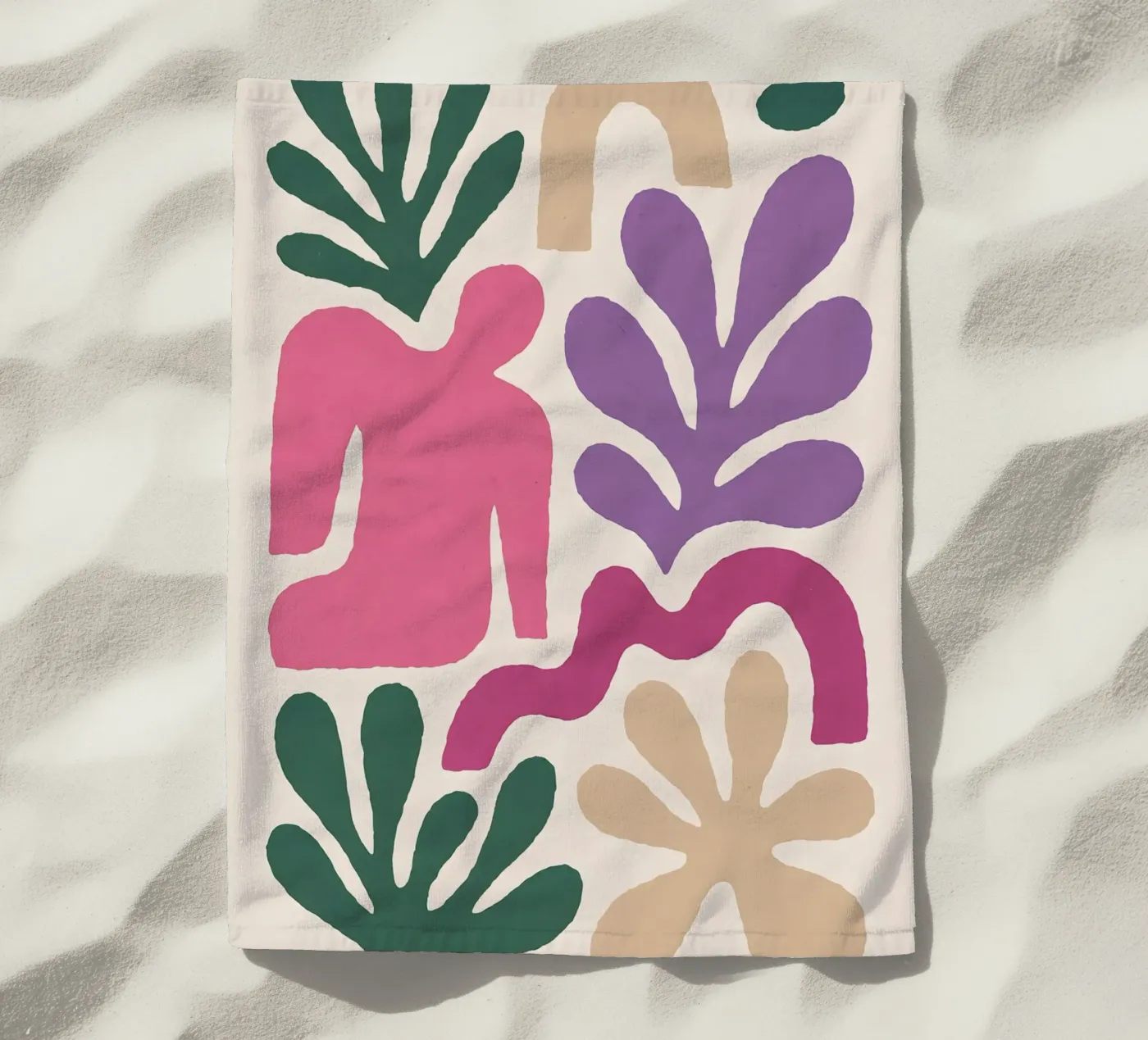 Modern Collage telo mare da Gypsy Galleria