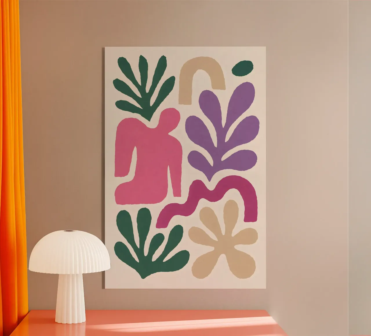 Modern Collage plexiglass da Gypsy Galleria