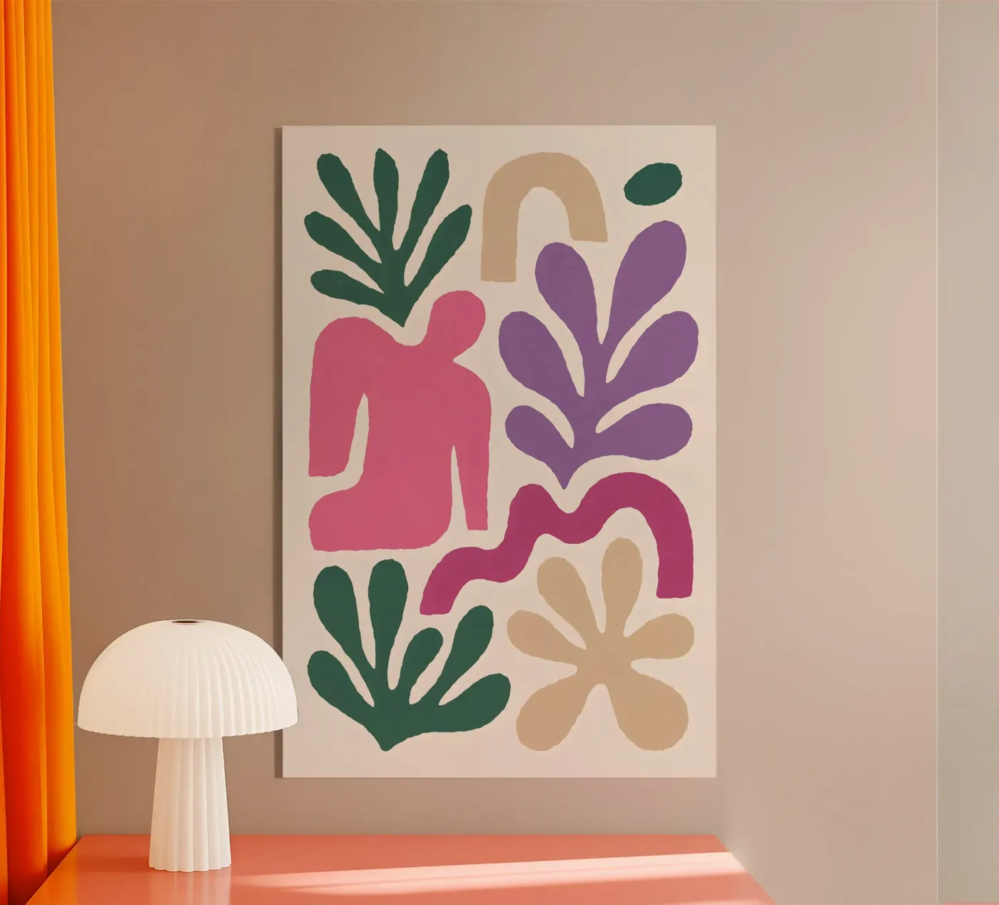 Modern Collage plexiglass da Gypsy Galleria