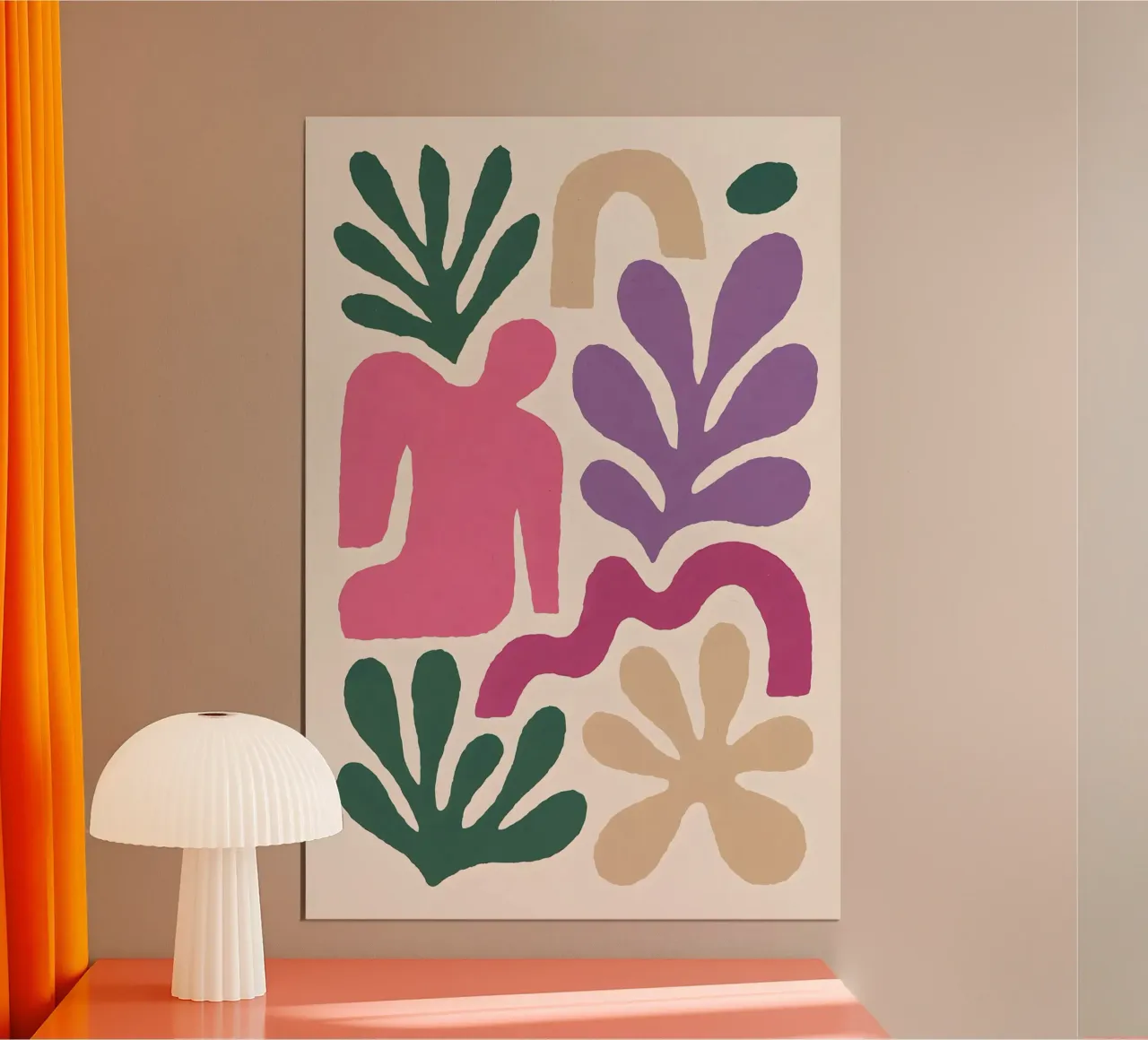 Modern Collage poster da Gypsy Galleria