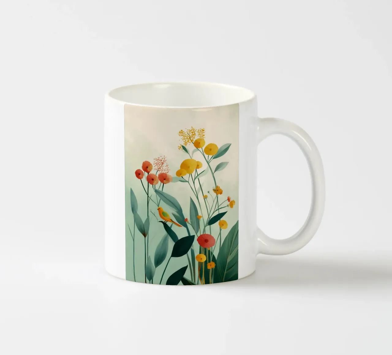 Tropical Song tazza in ceramica da Clara August