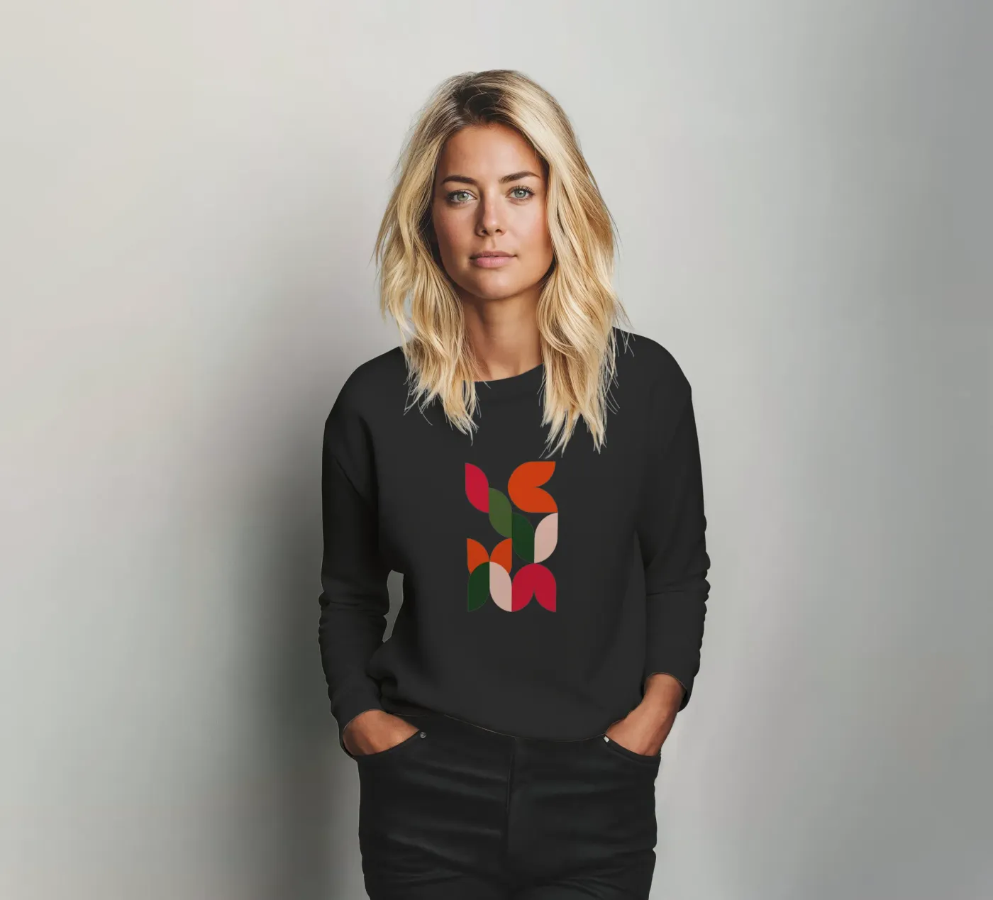 Leaf Cascade sweat de Dream Print Designs