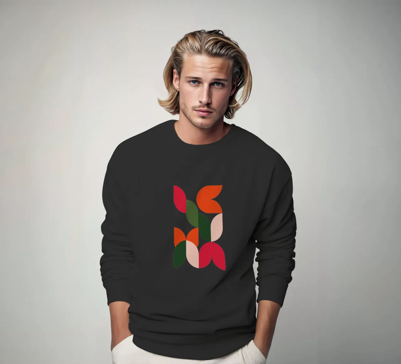 Leaf Cascade felpa da Dream Print Designs