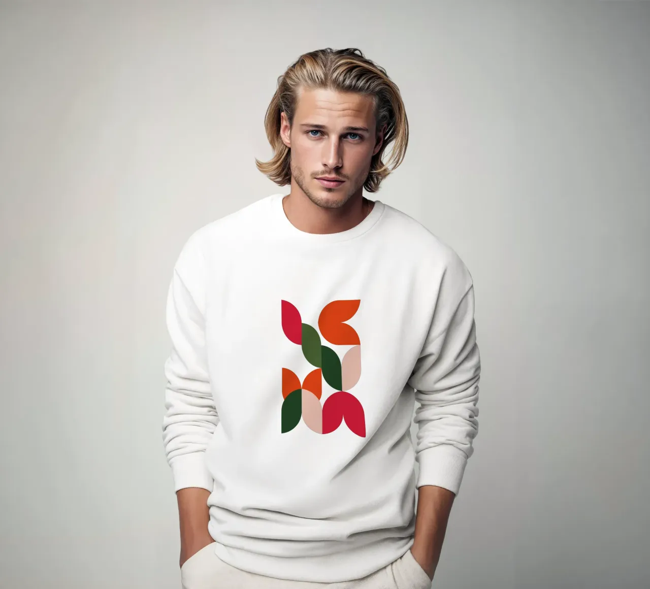 Leaf Cascade sudadera de Dream Print Designs