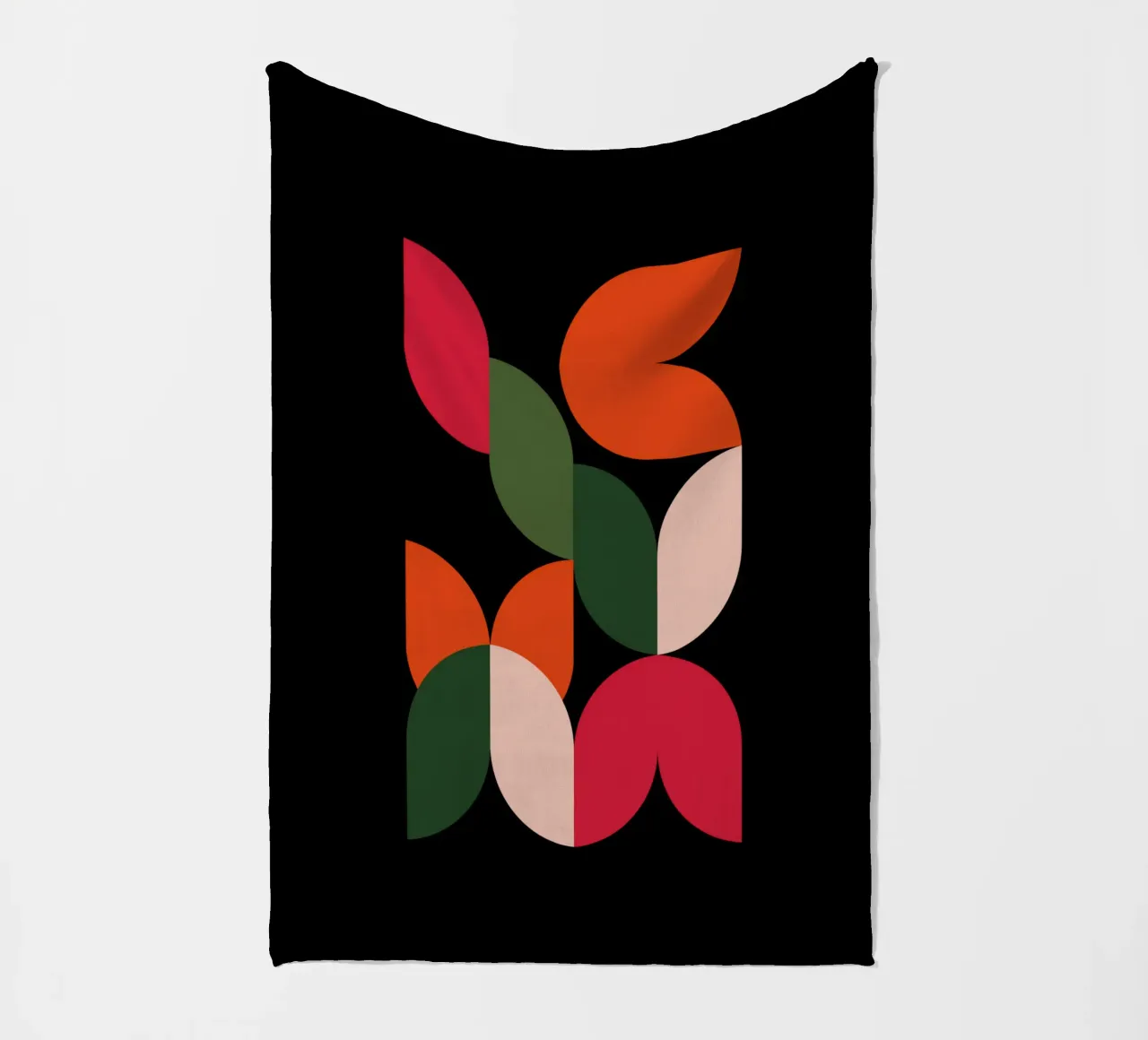 Leaf Cascade coperta in pile da Dream Print Designs