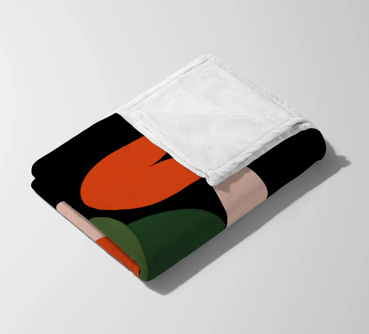 Leaf Cascade coperta in pile da Dream Print Designs