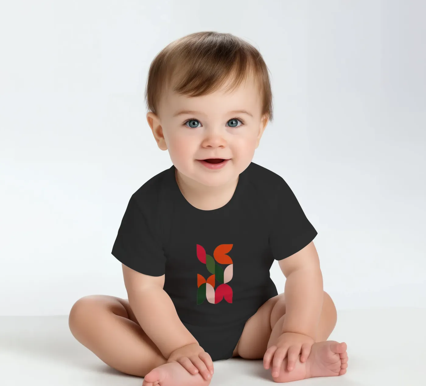 Leaf Cascade body bébé de Dream Print Designs