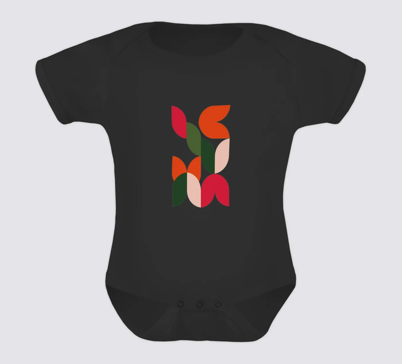 Leaf Cascade body bébé de Dream Print Designs