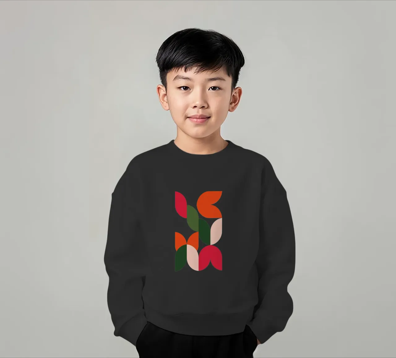 Leaf Cascade felpa bambino da Dream Print Designs