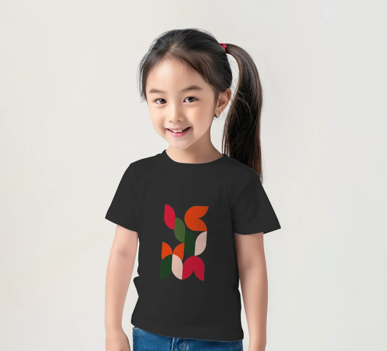Leaf Cascade t-shirt bambini da Dream Print Designs