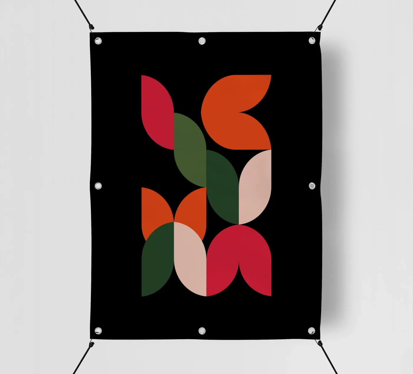 Leaf Cascade PVC Plane von Dream Print Designs