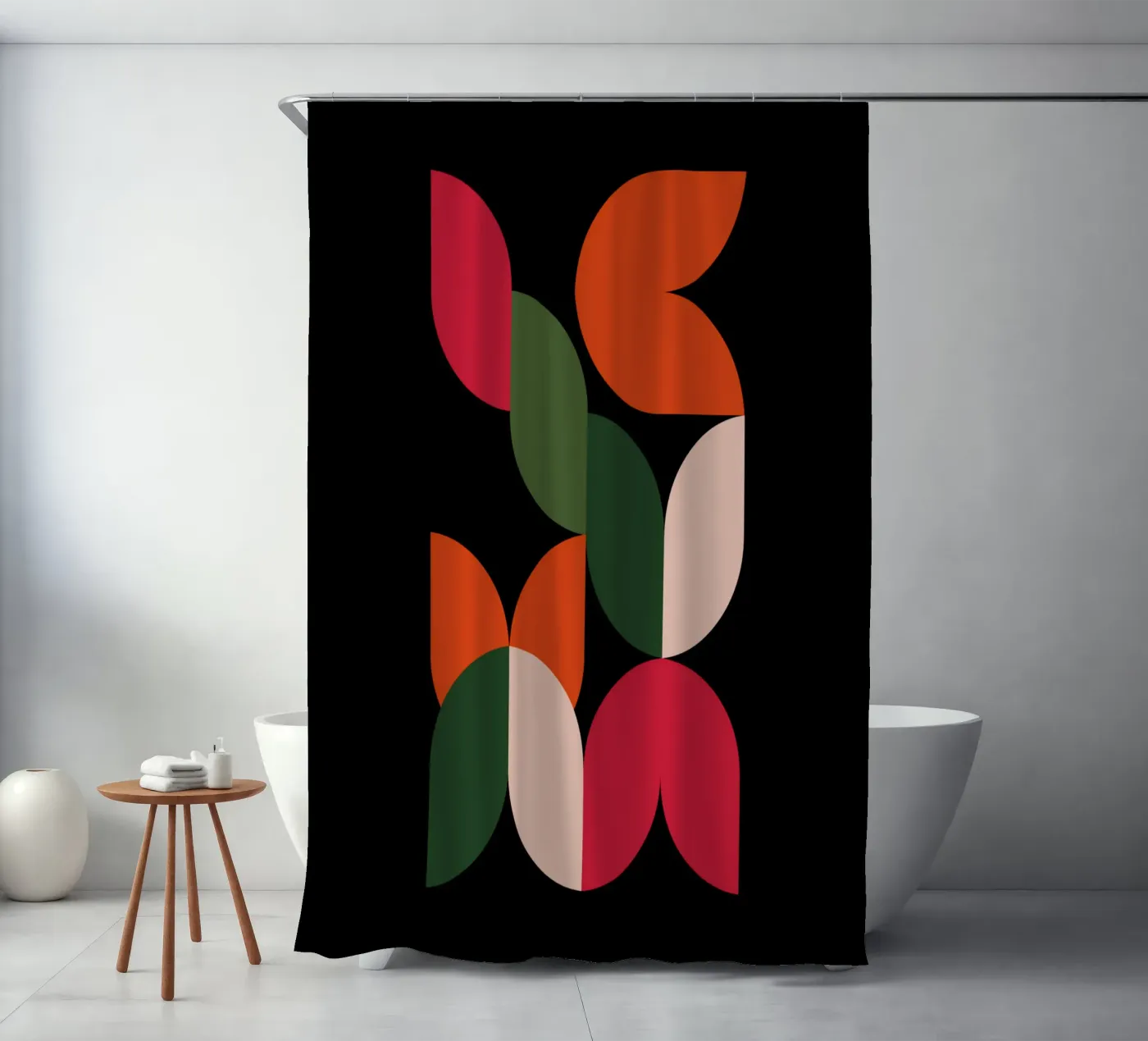 Leaf Cascade Duschvorhang von Dream Print Designs