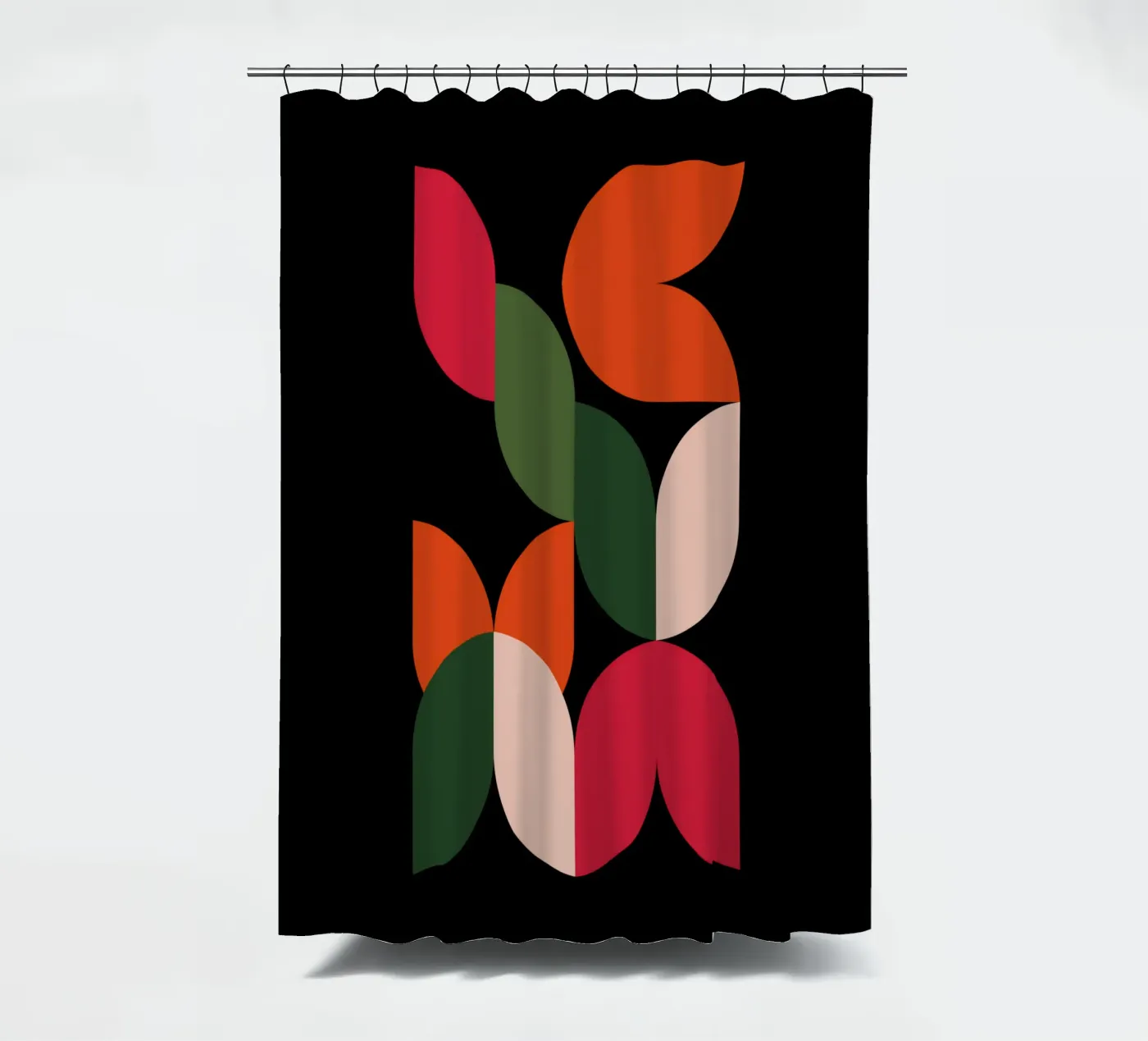 Leaf Cascade Duschvorhang von Dream Print Designs