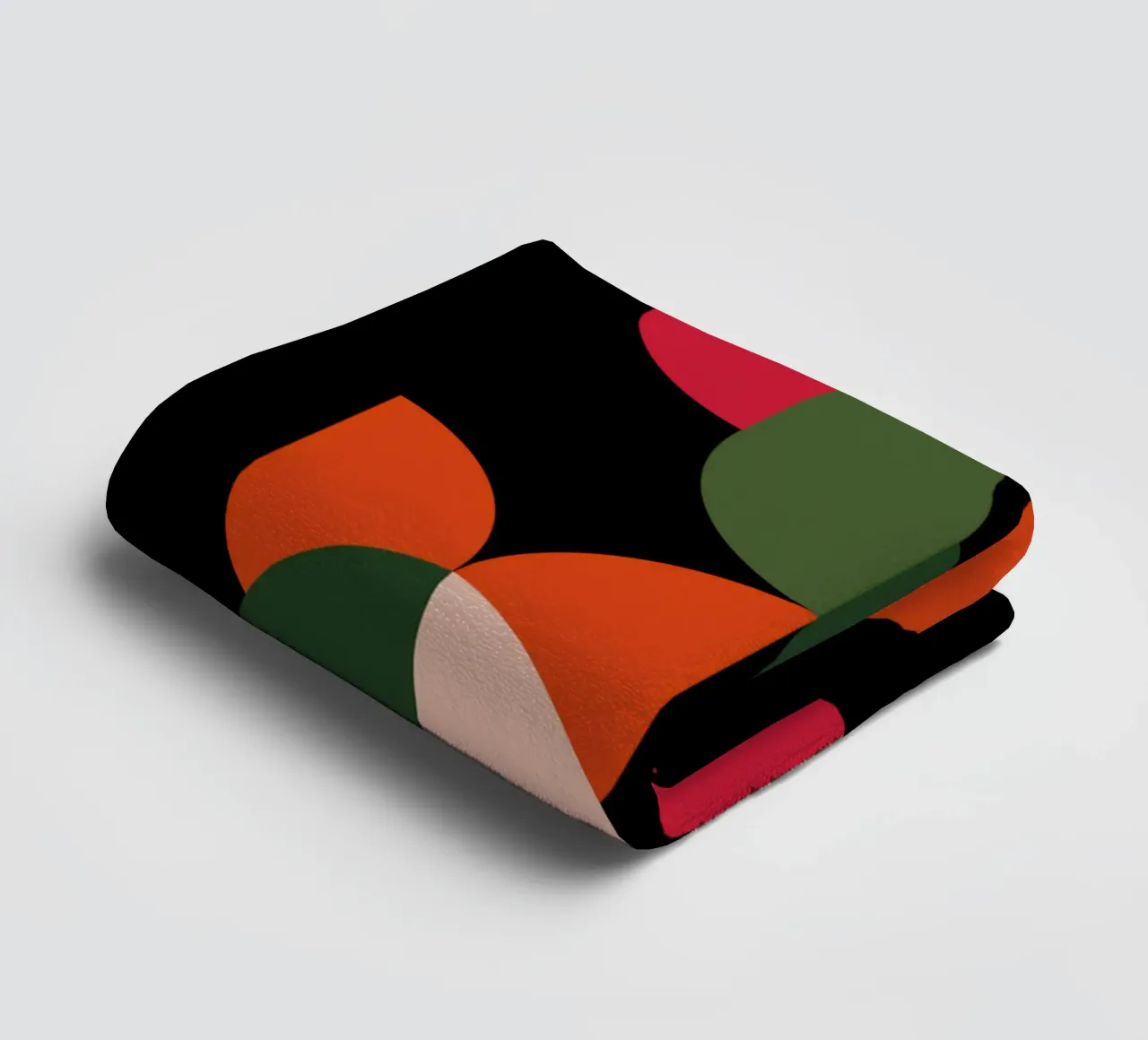 Leaf Cascade towel by Dream Print Designs