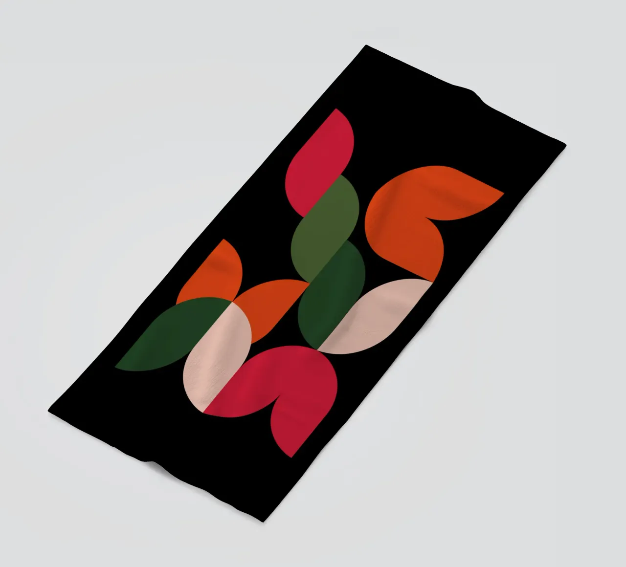 Leaf Cascade telo mare da Dream Print Designs