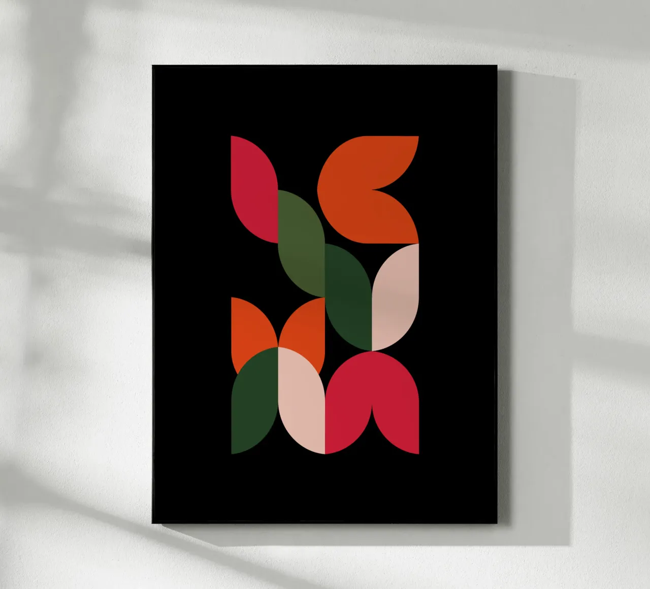 Leaf Cascade acryl van Dream Print Designs